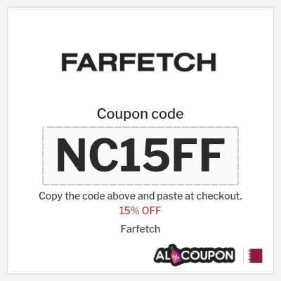 Coupon discount code for Farfetch 60% OFF LIMITED TIME ONLY