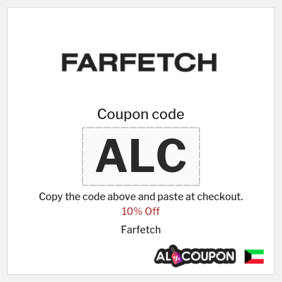 Coupon discount code for Farfetch 70% OFF LIMITED TIME ONLY