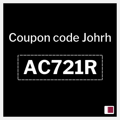 Coupon discount code for Johrh 5% OFF