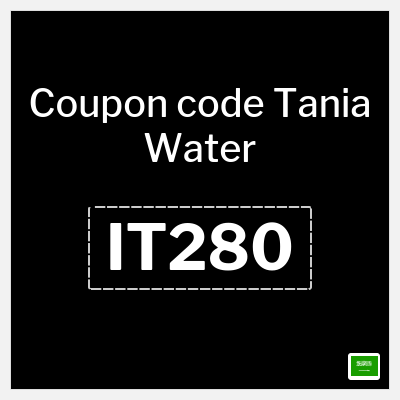 Coupon for Tania Water (IT280) 15% Discount code