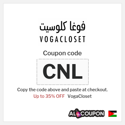 Coupon discount code for VogaCloset Up to 35% OFF