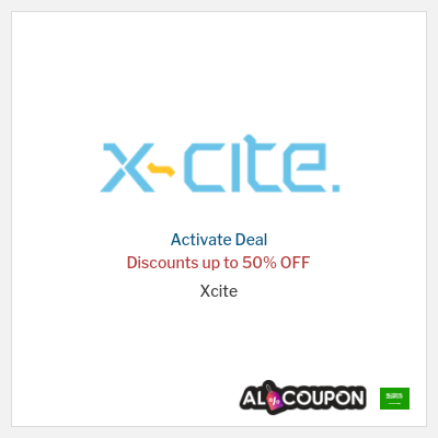 Special Deal for Xcite Discounts up to 50% OFF