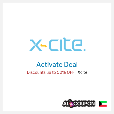 Special Deal for Xcite Discounts up to 50% OFF