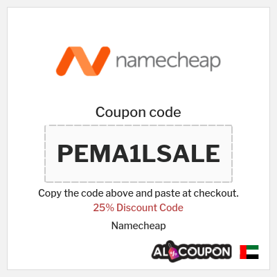 Coupon discount code for Namecheap Best offers and discounts