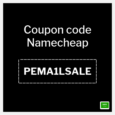 Coupon discount code for Namecheap Best offers and discounts