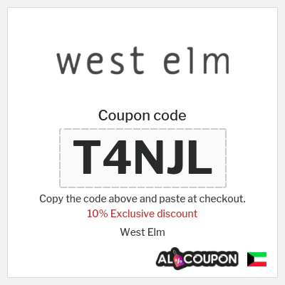 Coupon discount code for West Elm Up to 70% Discounts + 10% Coupons 