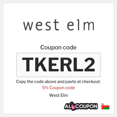 Coupon discount code for West Elm Up to 70% Discounts + 5% Coupons 