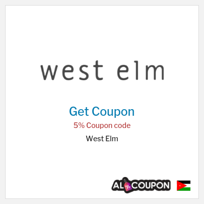 Coupon discount code for West Elm Up to 70% Discounts + 5% Coupons 