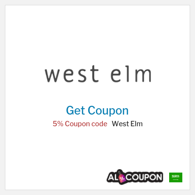 Coupon discount code for West Elm Up to 70% Discounts + 5% Coupons 