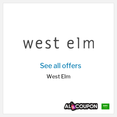 Coupon discount code for West Elm Up to 70% Discounts + 5% Coupons 