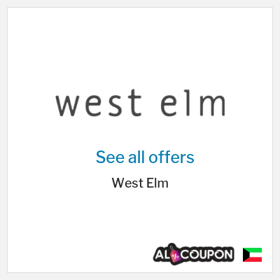 Coupon discount code for West Elm Up to 70% Discounts + 5% Coupons 