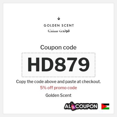 Coupon discount code for Golden Scent 5% Exclusive Coupon Code