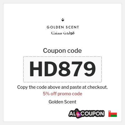 Coupon discount code for Golden Scent 5% Exclusive Coupon Code