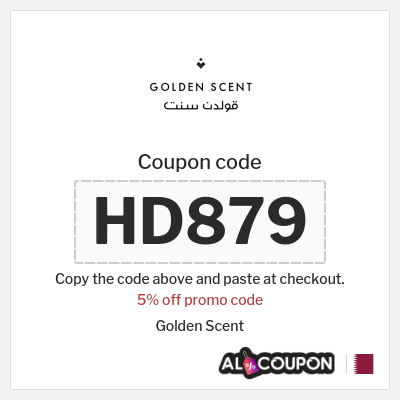 Coupon discount code for Golden Scent 5% Exclusive Coupon Code