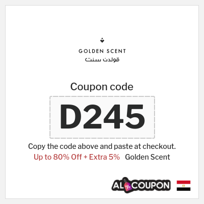 Coupon discount code for Golden Scent Up to 80% OFF