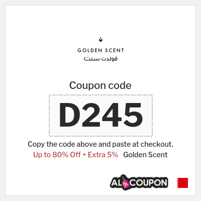 Coupon discount code for Golden Scent Up to 80% OFF