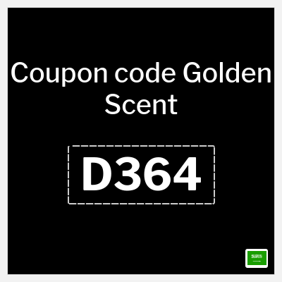 Coupon discount code for Golden Scent 5% OFF