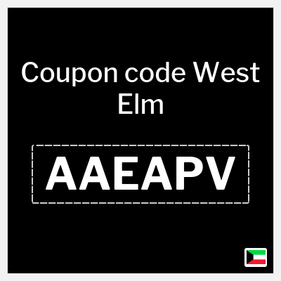 Coupon for West Elm (AAEAPV) 5% Coupon code