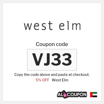 West Elm Coupon (VBSB) West Elm Discount Code 2025