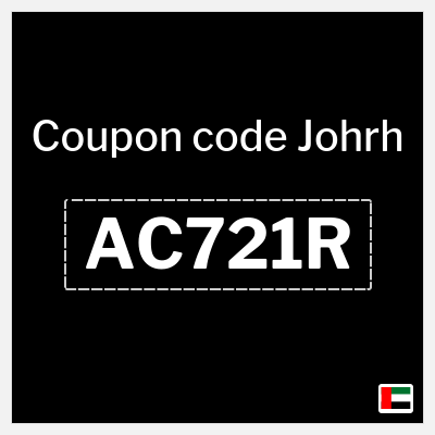 Coupon for Johrh (AC721R) 5% Discount code
