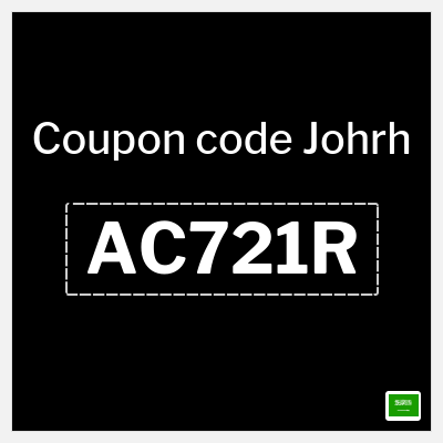 Coupon for Johrh (AC721R) 5% Discount code
