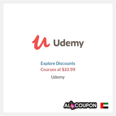 Coupon discount code for Udemy Discounts up to 75%