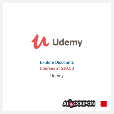 Coupon discount code for Udemy Discounts up to 75%