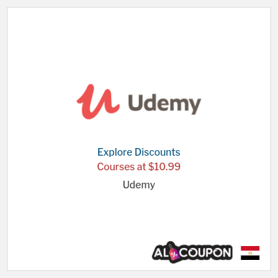 Coupon discount code for Udemy Discounts up to 75%