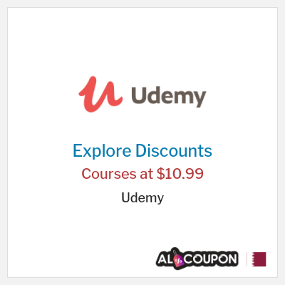 Coupon discount code for Udemy Discounts up to 75%