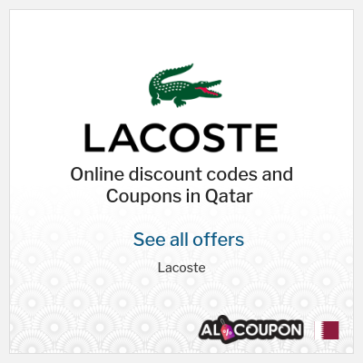 Coupon for Lacoste (M6) 15% OFF