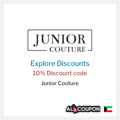 Sale for Junior Couture 10% Discount code