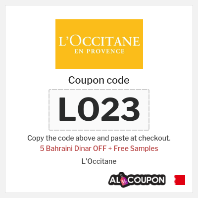 Coupon discount code for L'Occitane Offers & Free Shipping