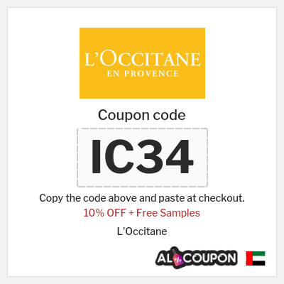 Coupon discount code for L'Occitane Offers & Free Shipping