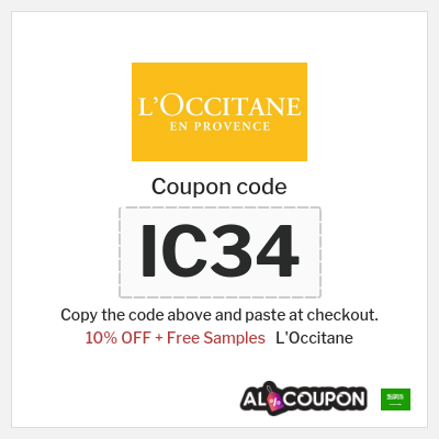 Coupon discount code for L'Occitane Offers & Free Shipping