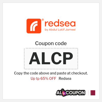 Coupon discount code for Redsea 50 Qatari Riyal OFF