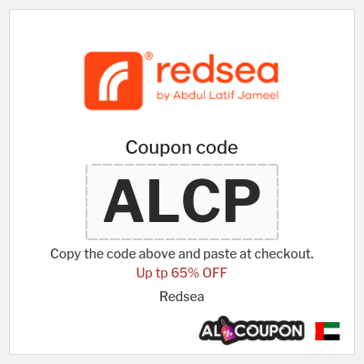 Coupon discount code for Redsea 50 Dirham OFF