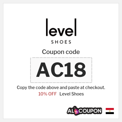 Coupon discount code for Level Shoes 10% OFF