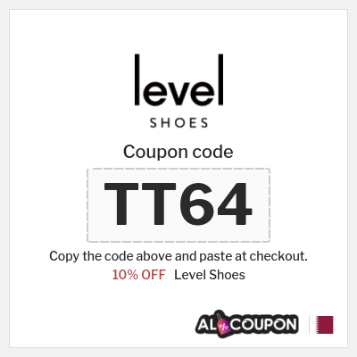 Coupon discount code for Level Shoes 10% OFF