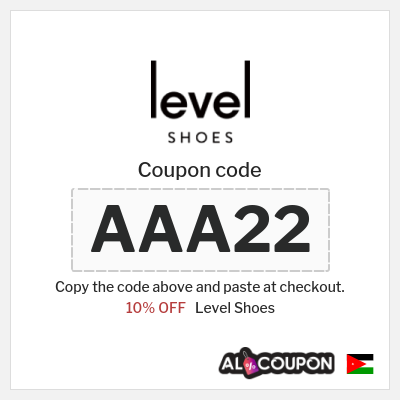Coupon discount code for Level Shoes 10% OFF Coupon Codes