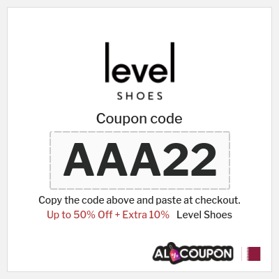 Coupon discount code for Level Shoes 10% OFF Coupon Codes