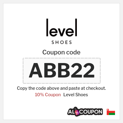 Coupon discount code for Level Shoes 10% OFF Coupon Codes