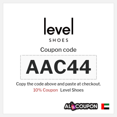 Coupon discount code for Level Shoes 10% OFF Coupon Codes