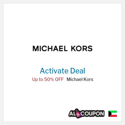 Coupon discount code for Michael Kors Discounts up to 70%