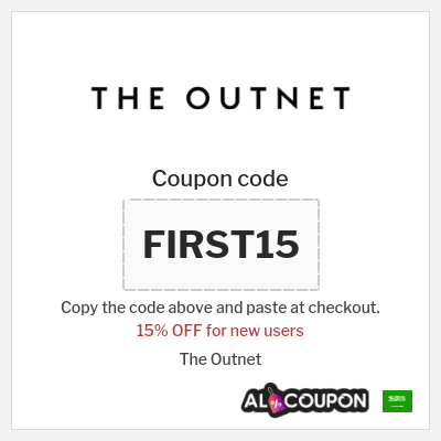 Coupon for The Outnet (FIRST15) 15% OFF for new users