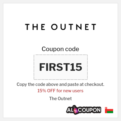 Coupon for The Outnet (FIRST15) 15% OFF for new users
