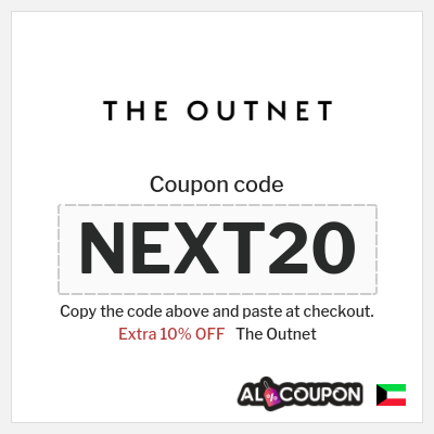 Coupon for The Outnet (NEXT20) Extra 10% OFF