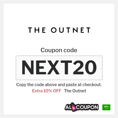 Coupon for The Outnet (NEXT20) Extra 10% OFF