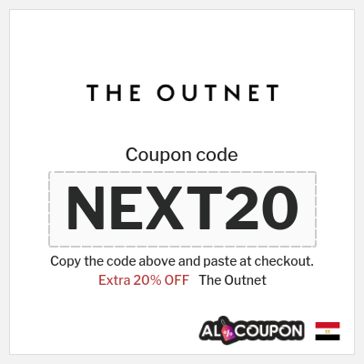 Coupon for The Outnet (NEXT20) Extra 20% OFF
