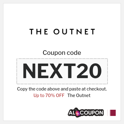 Coupon for The Outnet (NEXT20) Up to 70% OFF
