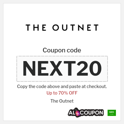 Coupon for The Outnet (NEXT20) Up to 70% OFF